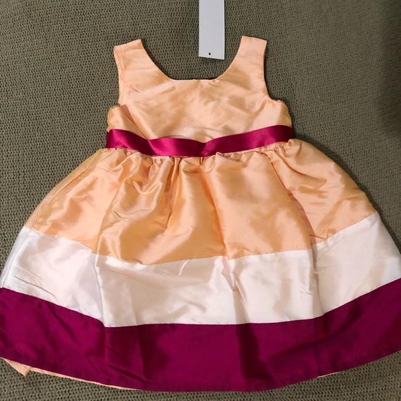 4/$20 Pink, peach, and white dress - Picture 1 of 3